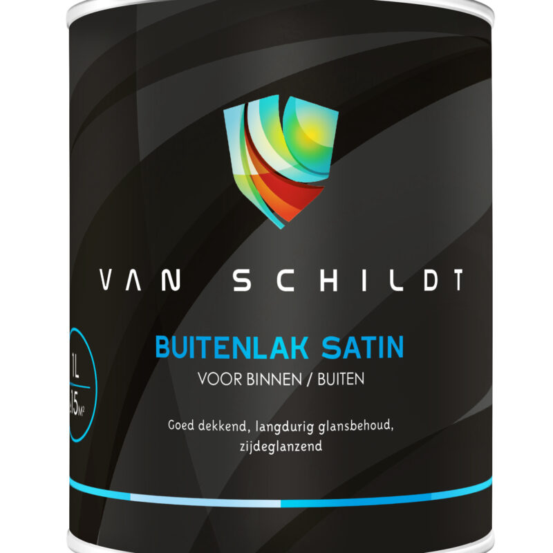 Buitenlak satin 1 liter