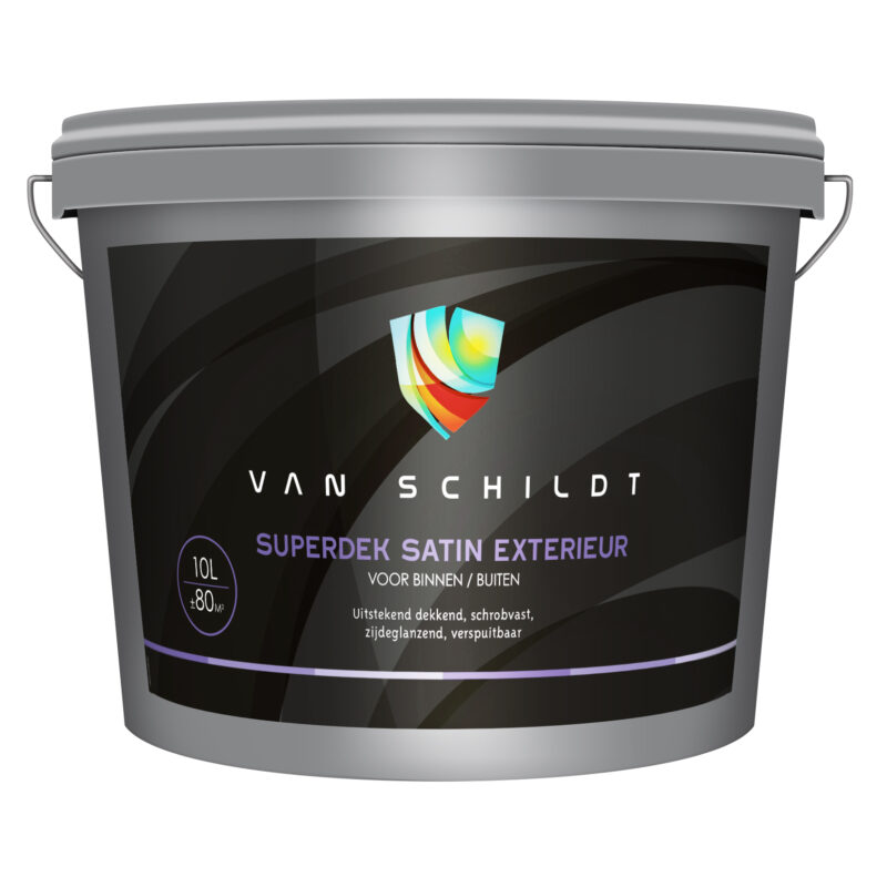 Superdek satin exterieur 10 liter alleen lichte kleuren