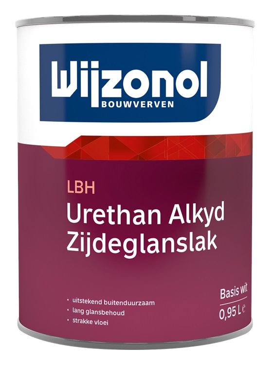 LBH Urethan alkyd zijdeglanslak 1 liter