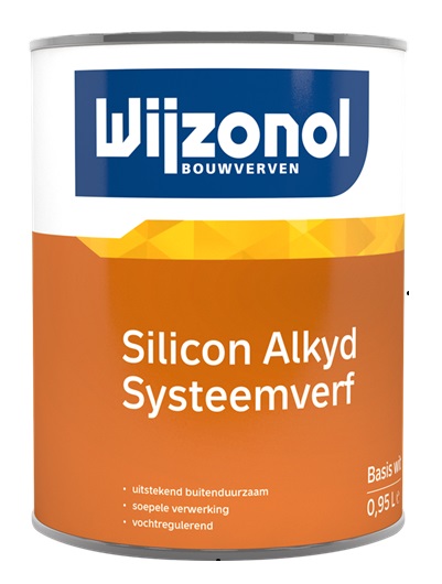 Silicon alkyd systeemverf 1 liter