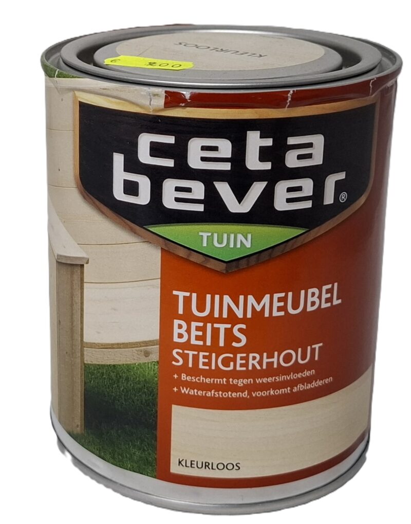 Tuinmeubelbeits steigerhout kleurloos 0,75 liter