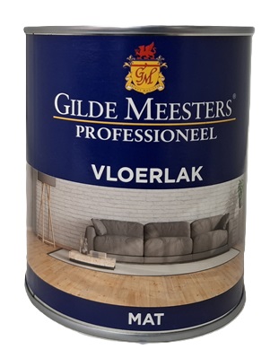 Vloerlak mat 0,75 liter