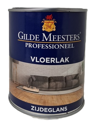 Vloerlak zijdeglans 0,75 liter