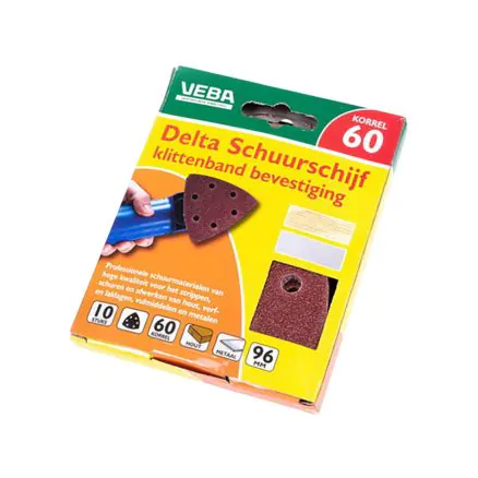 Delta schuurschijf korrel 60