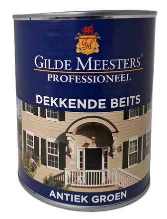 Dekkende beits antiek groen 1 liter