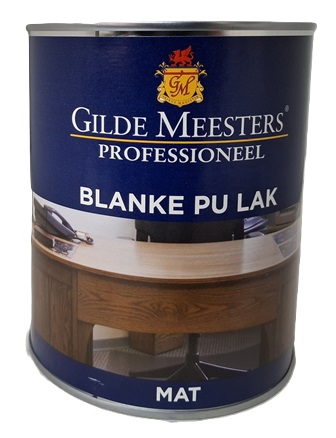 Blanke PU lak mat 1 liter