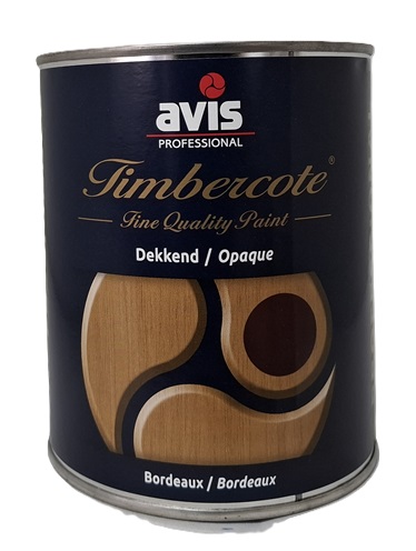 Timbercoat dekkend bordeaux 1 liter