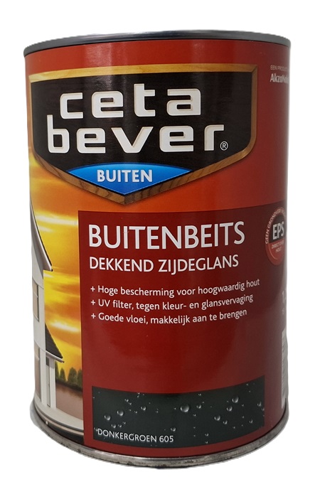 Buitenbeits donkergroen 605 1,25 liter