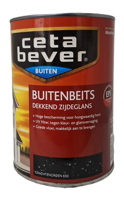 Buitenbeits grachtengroen 650 1,25 liter