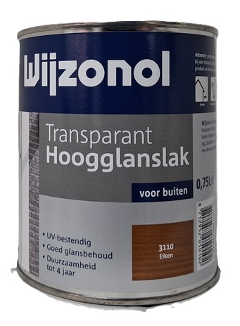 Hoogglans eiken 3110 0,75 liter