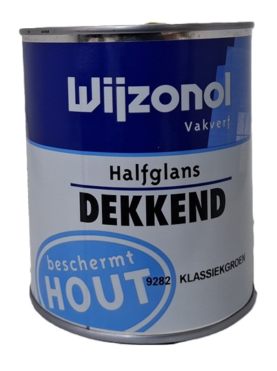 Dekkend halfglans 9282 klassiekgroen 0,75 liter