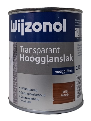 Hoogglans kastanje 3115 0,75 liter