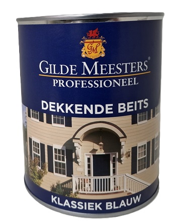 Dekkende beits klassiekblauw 1 liter