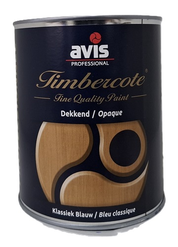 Timbercoat dekkend klassiekblauw 1 liter