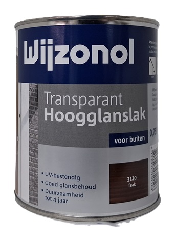 Hoogglans teak 3120 0,75 liter