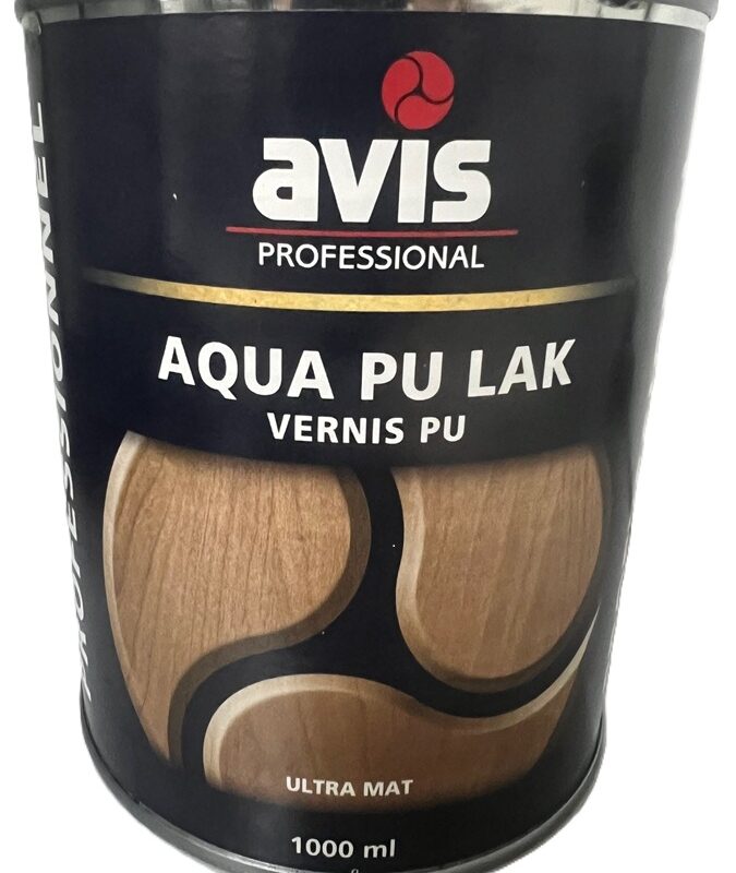 Avis aqua PU lak ultra mat 1 liter