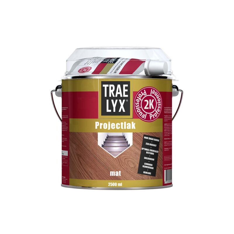 2,5 liter Trae lyx projectlak mat