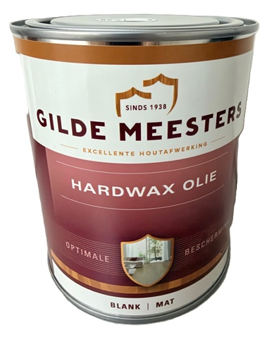 Gildemeesters hardwax olie blank mat
